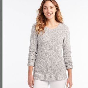 L.L.Bean Cotton Ragg Marled Sweater